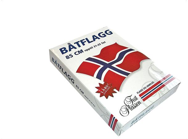 Norsk båtflagg 85x62cm Premium